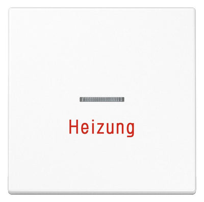 Jung LS990HWW Wippe Heizung Notschalter m.Lichtleiter alpinweiß