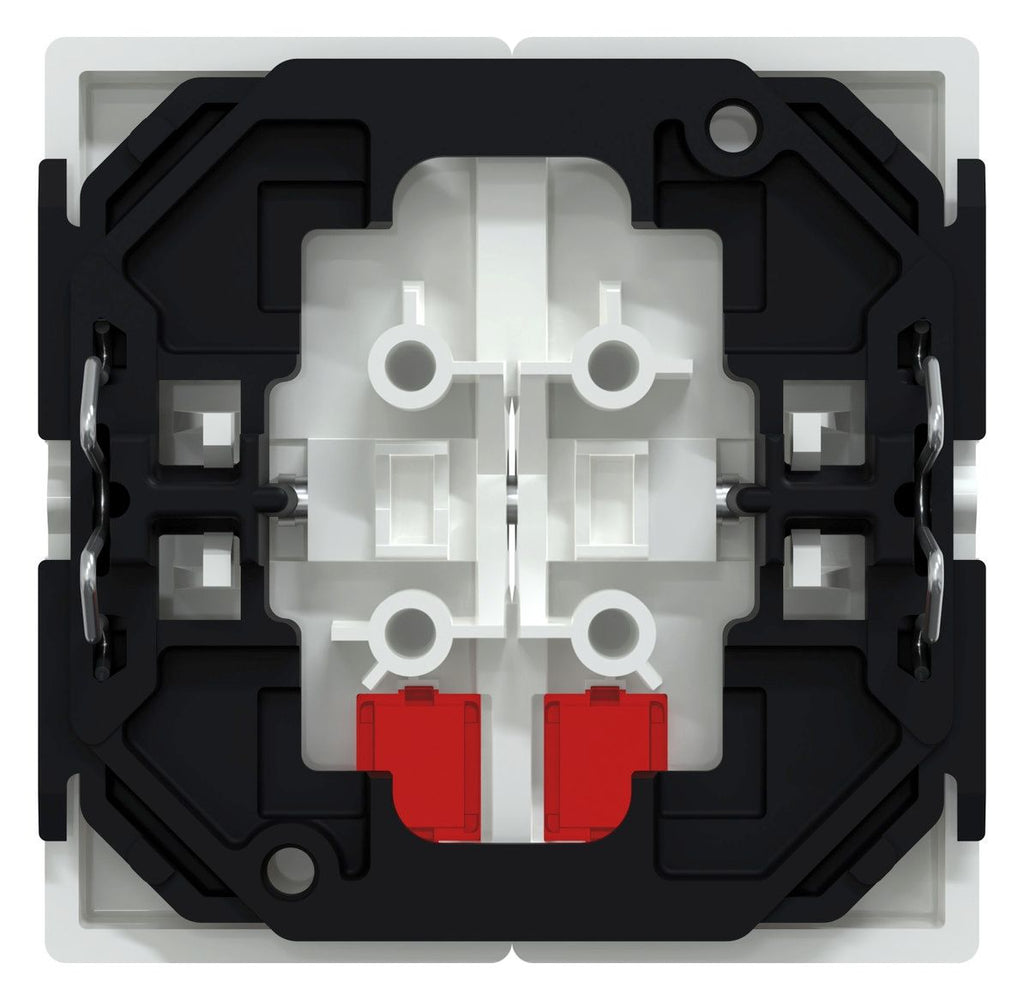 Mert MEG 3456-0325 Doppelwippe m.rotem Fenster aktivweiß glänzend System M