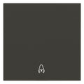 Panasonic WDTR00191DG-EU1 Plus 55 Wippe anthrazit m.Symbol Klingel