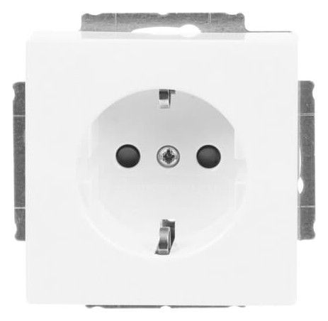 BJ 20 EUCNB-84 SCHUKO Steckdosen Einsatz studioweiß future linear