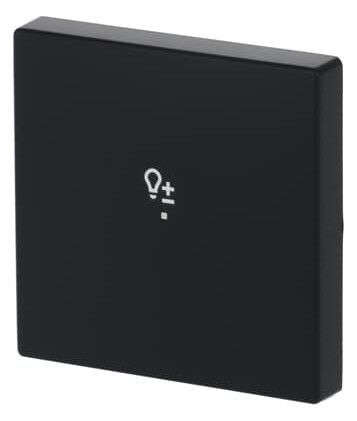 BJ 6234-10-885 Wippe 1f Dimmer schwarz matt Busch-free@home future linear