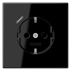 Jung LS1520-18CSW SCHUKOsteckdose m.USB Typ C