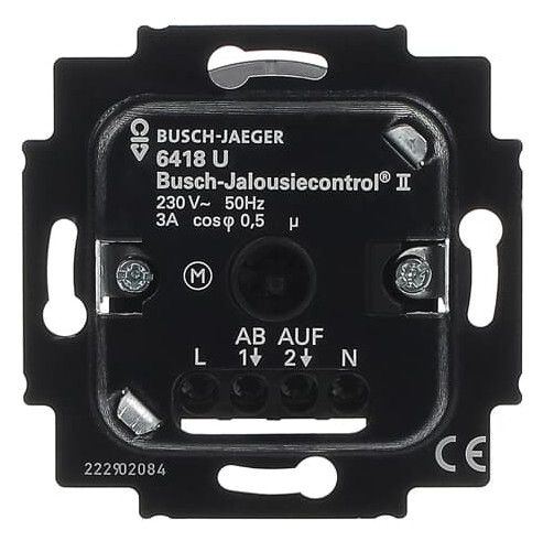 BJ 6418U Busch-Jalousiecontrol II Basis-Einsatz