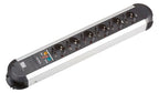 Bachmann 331.014 PRIMO 6xSchuko ÜSS Strom 1,75m Schuko