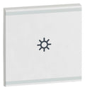 Legrand 574477 MyHOME-Wippe Symbol Licht f.CREO u.GALEA LIFE 2M Weiß