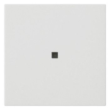 GIRA 537127 Wippe 1fach unbedruckt KF System 55 Reinweiß seidenmatt