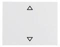 Berker 14057109 Wippe m.Aufdruck Symbol Pfeile K.1 polarweiß glänzend