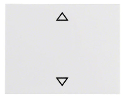 Berker 14057109 Wippe m.Aufdruck Symbol Pfeile K.1 polarweiß glänzend