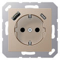 Jung A1520-15CACH SCHUKOsteckdose m.USB Typ AC
