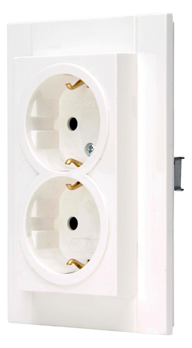Kopp 929529008 HK07 Schuko Steckdose 2f reinweiß
