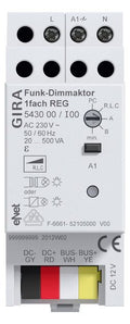 GIRA 543000 eNet Funk Dimmaktor 1fach REG