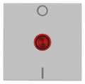 Kopp 491962007 HK07 Flächenwippe 2P m.Linse rot grau matt