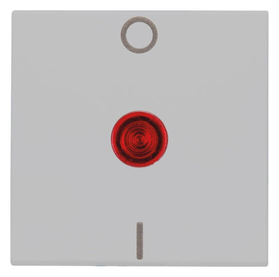 Kopp 491962007 HK07 Flächenwippe 2P m.Linse rot grau matt