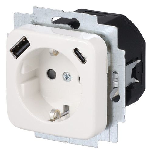 BJ 20 EUCB2USBAC-214 SCHUKO®-/USB-A+C Steckdose
