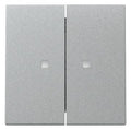 GIRA 363126 Wippe 2fach Kontrollfenster System 55 Farbe Alu