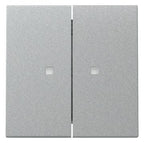 GIRA 363126 Wippe 2fach Kontrollfenster System 55 Farbe Alu