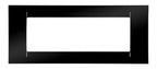 GEWISS GW22116 Abdeckrahmen System Virna 6M Tonerschwarz