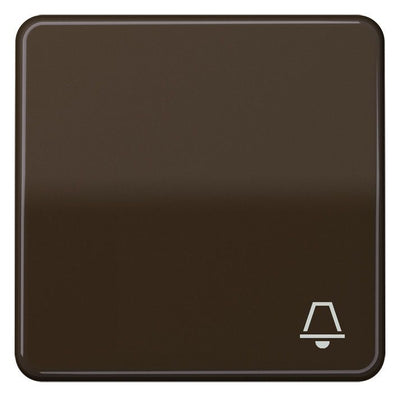 Jung CD590KBR Wippe Symbol Klingel braun
