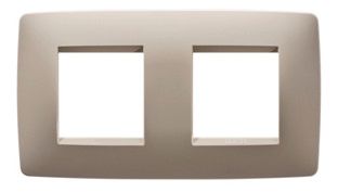 GEWISS GW16123TC Abdeckrahmen ONE International 2+2M horiz. Hanf