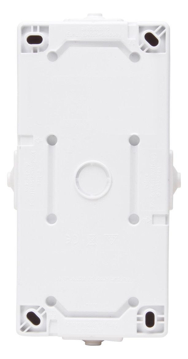 Kopp 136902009 NAUTIC Schuko Steckdose 2f Klappd.erh.Ber.schutz senkrecht