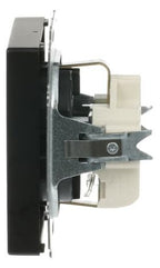 BJ 20 EUC-885 Steckdosen-Einsatz future linear schwarz matt