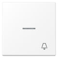 Jung LS 990 KO5 K WWM Wippe 1f m.Lichtleiter Symbol Klingel Serie LS