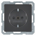 Berker 41236086 Steckdose SCHUKO m.erh.BS Q.1/Q.3 anthrazit samt