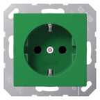 Jung A 1521 BF GN SCHUKO®-Steckdose 16 A 250V ~ Schraubklemmen Thermoplast Serie
