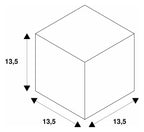 SLV 112780 UPrahmen f.FOK LED FRAME FLAT FRAME u.BASIC LED Serie
