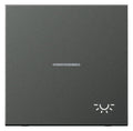 Jung AL2990KO5LAN Wippe Licht Lichtleiter LS Aluminium anthrazit