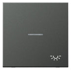 Jung AL2990KO5LAN Wippe Licht Lichtleiter LS Aluminium anthrazit