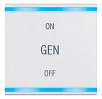 Legrand 574485 MyHOME-Wippe Symbol GEN-ON-OFF f.CREO u.GALEA LIFE 2M Weiß