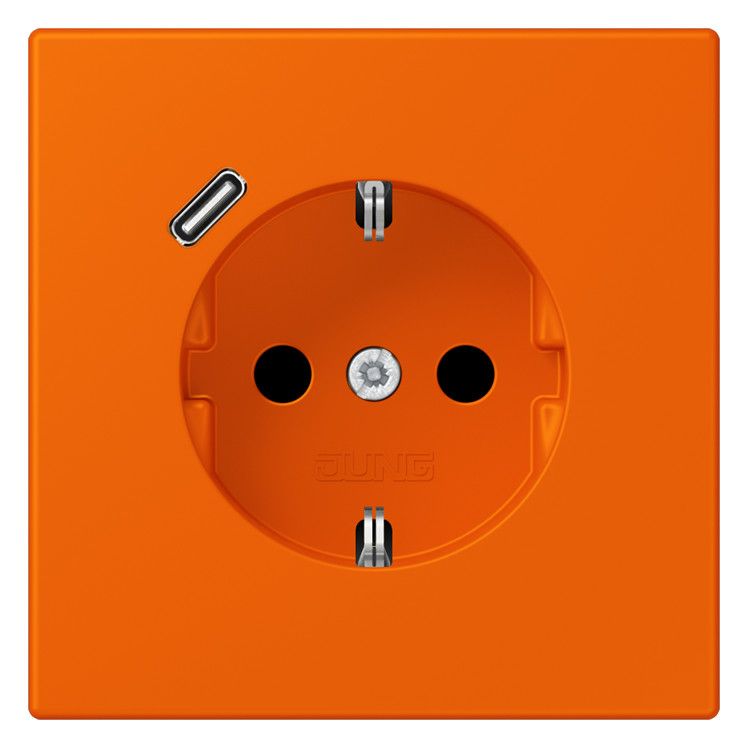 Jung LC1520-18C224 SCHUKO-Steckd.m.USB Typ C LC32080