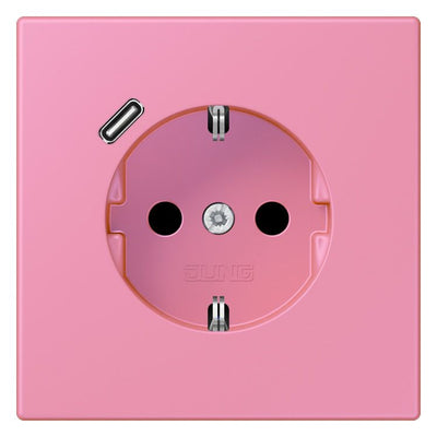 Jung LC1520-18C246 SCHUKO-Steckd.m.USB Typ C LC4320C