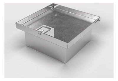 Bodensteckdose 2003B 2x Schuko, 1x RJ45 2fach, belegbar 2003B-2-0