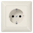 Jung AS1520 SCHUKO Steckdose weiß volle Platte Serie AS weiß