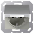 Jung A1521BFKLAL SCHUKO Steckdose m.Klappd.