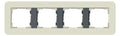 GIRA 0214427 Abdeckrahmen 4fach E3 Sand/Anthrazit Soft-Touch