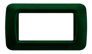 GEWISS GW22554 Abdeckrahmen System Top 4M Racing Grün
