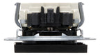 Kopp 940450002 HK07 Mitten Schuko Steckdose erh.Ber.schutz schwarz matt