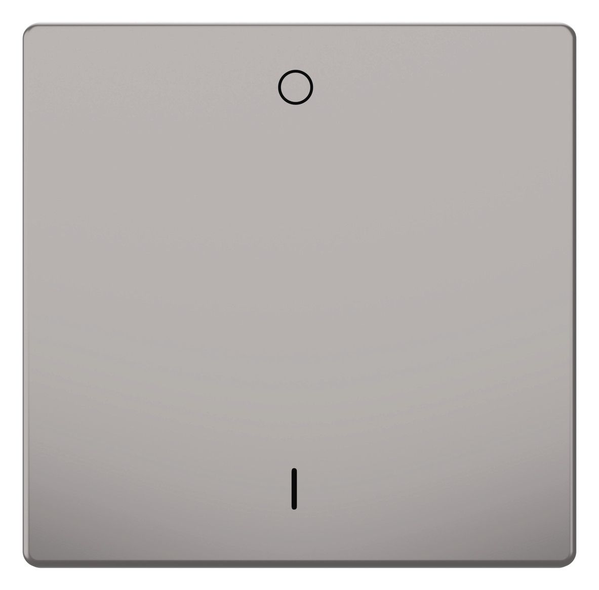 Mert MEG 3301-6050 Wippe m.Kennzeichnung 0/1 Nickel metallic