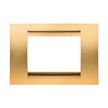 GEWISS GW22264 Abdeckrahmen System Virna 4M Gold