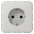 Jung CD1520BFLG SCHUKO Steckdose bruchsicher lichtgrau
