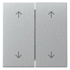 GIRA 329726 Wippe 2fach Pfeile System 55 Farbe Alu