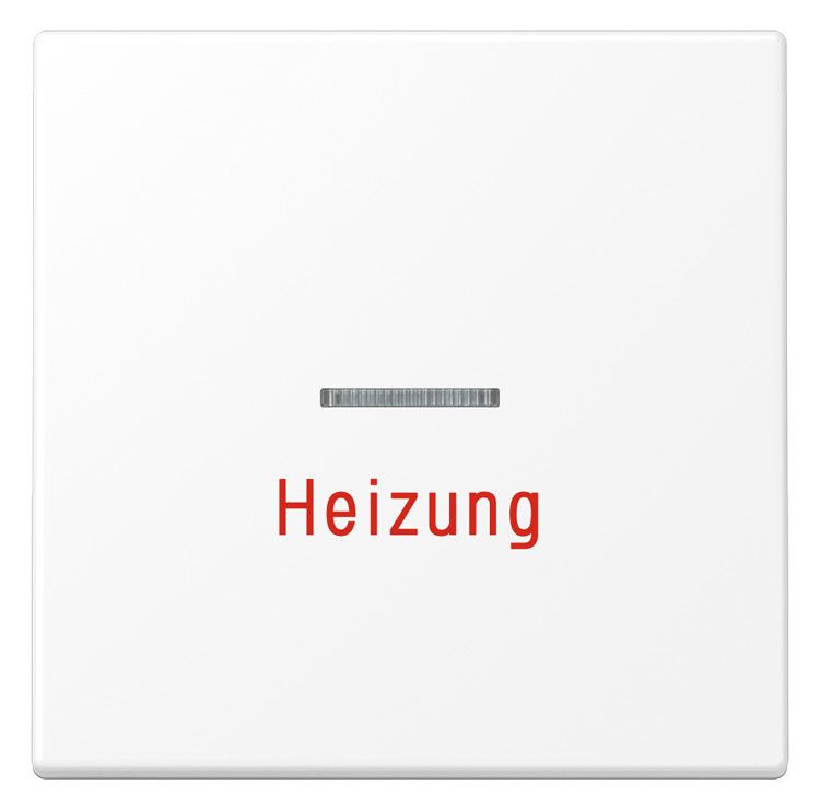 Jung LS 990 H WWM Wippe 1f m.Lichtleiter Heizung Serie LS schneeweiß matt