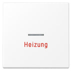 Jung LS 990 H WWM Wippe 1f m.Lichtleiter Heizung Serie LS schneeweiß matt