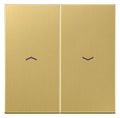 Jung ME2995PC Wippe m.Symbolen Auf/Ab f.509VU/539VU LS Messing classic
