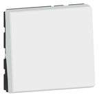 Legrand 078711L Wechselschalter 10A SL 2-modulig bel. antibakt Mosaic ultraweiß