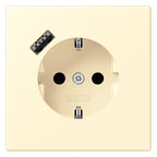 Jung LC1520-18A201 SCHUKO-Steckd.m.USB Typ A LC32001