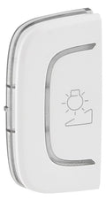 Legrand 755483 Wippe BUS/SCS m.Sym.Licht reg. 1M links Valena Allure ultraweiß